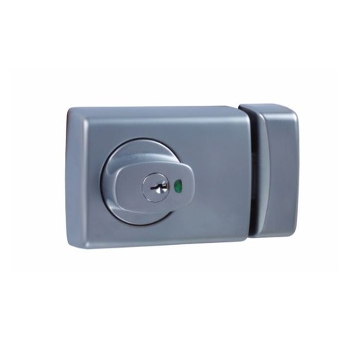 Lockwood 001-1K2SP 001 with Knob Timber Frame Strike Twin  Satin Chrome Pearl