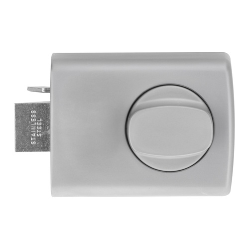 Lockwood 002-3K1SP 002 with Knob Metal Frame Strike  Satin Chrome Pearl