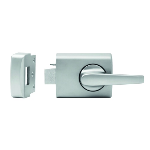 Lockwood 002-3L1SP 002 with Lever Metal Frame Strike  Satin Chrome Pearl