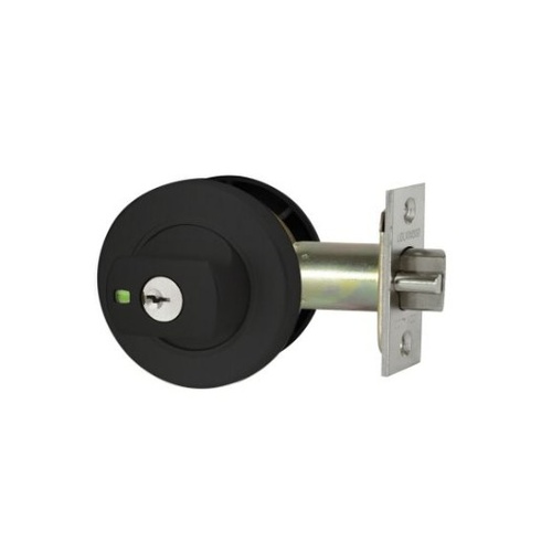 Lockwood 005L/B1MBKDP Latching Paradigm Round Rose Universal Pack Matt Black