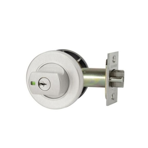 Lockwood 005L/B1SCDP Latching Paradigm Round Rose Universal Pack Satin Chrome