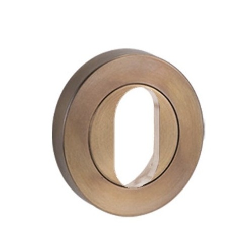 Lockwood 1226/IAZ Symphony 1220 Series Oval Cylinder Escutcheon - Surface Fix Architectural Bronze