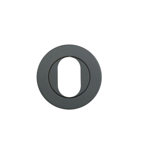Lockwood 1226/IPC Symphony 1220 Series Oval Cylinder Escutcheon - Surface Fix Polyester Powdercoat