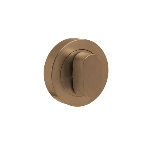 Lockwood 1227/INAZ Symphony 1220 Non Ind Oval Turn Escutcheon Surface Mounted Architectural Bronze