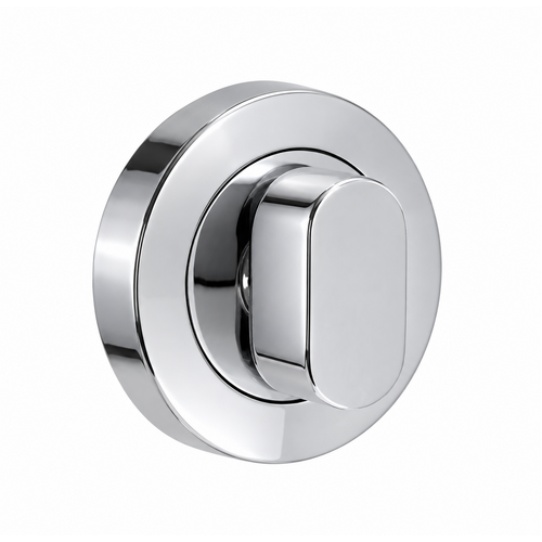 Lockwood 1227/INCP Symphony 1220 Series Turn Escutcheon - Surface Fix Chrome Plate