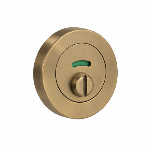 Lockwood 1228/IPAZ Symphony 1220 Series Priv Ind Emerg Turn Escutcheon - Surface Fix Architectural Bronze