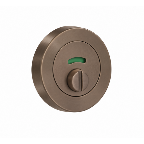 Lockwood 1228/IPORB Symphony 1220 Series Priv Ind Emerg Turn Escutcheon - Surface Fix Oil Rubbed Bronze