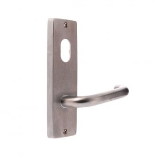 Lockwood 1901/70SC 1901 Square End Plate with Cylinder & 70 Lever Satin Chrome