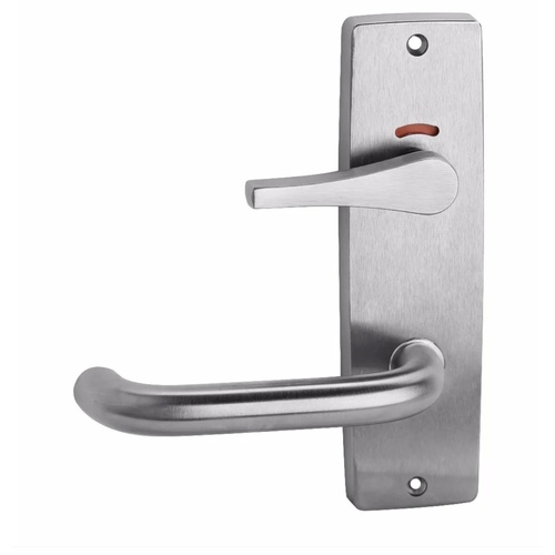 Lockwood 1941/70SC 1941 Square End Plate Privacy Ind Disabled Turn & 70 Lever Satin Chrome