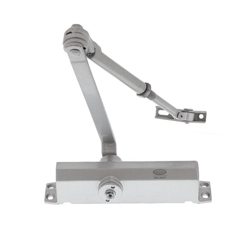 Lockwood 2024HSIL 2024 Series Standard Hold Open Non Backcheck with Parallel Arm Bracket Silver