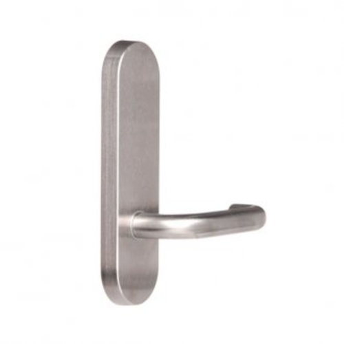 Lockwood 2805/70SC 2805 Round End Plate with 70 Lever Satin Chrome