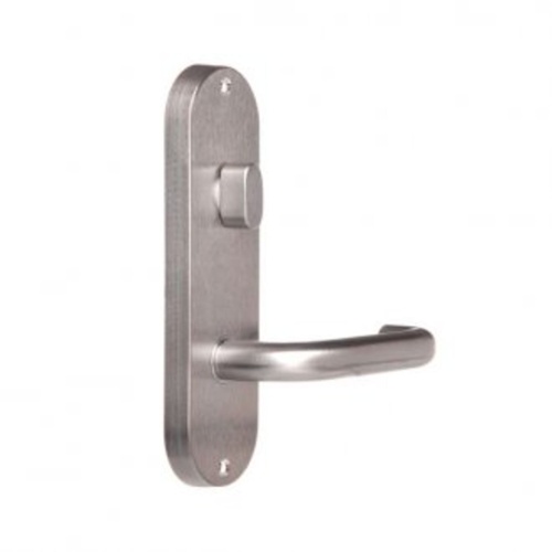 Lockwood 2904/70SC 2904 Round End Plate with Turn & 70 Lever Satin Chrome