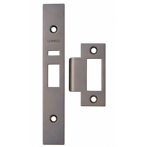 Lockwood 3570-AUKIT 3570 Series Finish Kit - Strike, Face Plate & Screws Architectural Bronze Unlacquered