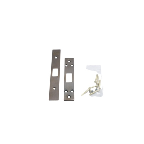 Lockwood 3571-AUKIT 3571 Series Finish Kit - Strike, Face Plate & Screws Architectural Bronze Unlacquered