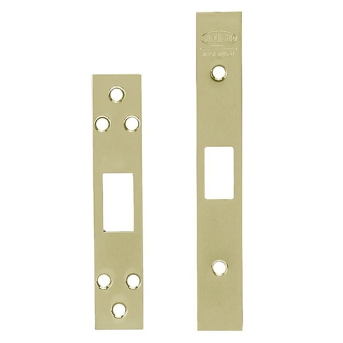 Lockwood 3571-SBKIT 3571 Series Finish Kit - Strike, Face Plate & Screws Satin Brass