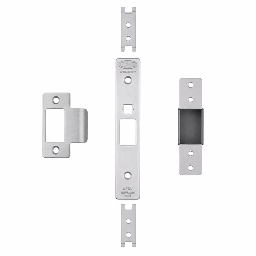 Lockwood 3772-AFKITCP 3772 Aluminium Door Fixing Conversion Kit Chrome Plate