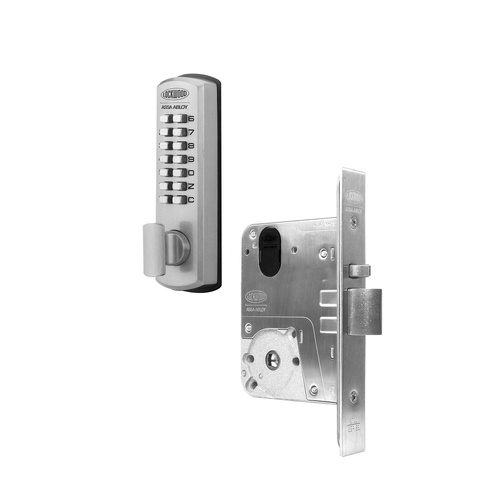 Lockwood 3772-DXKITSC Dx Mechanical Digital Kit to Suit 3770Mkll Series Mortice Lock Satin Chrome