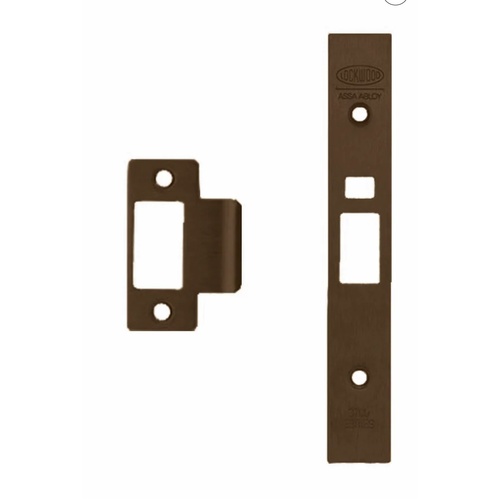 Lockwood 3772-FINKITORB 3772 Finish Conversion-Strike, Face Plate & Screw Kit Oil Rubbed Bronze