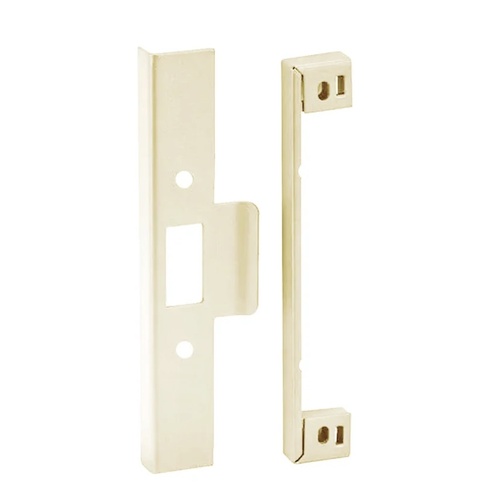 Lockwood 3772-RK32SBU 3772 Series Rebate Kit- 32mm Lip Strike Satin Brass Unlacquered