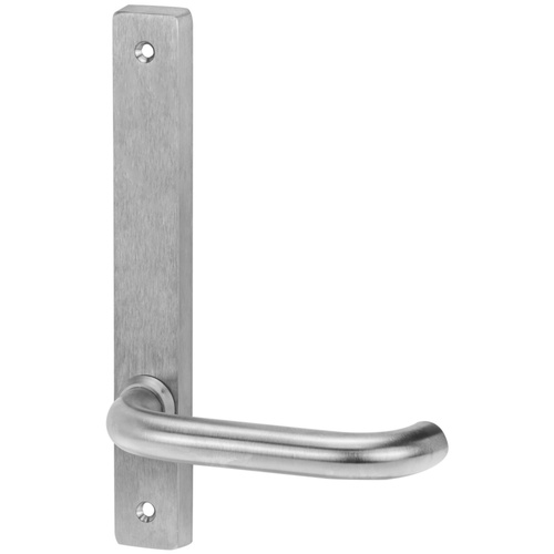 Lockwood 4905/70SC 4905 Square End Plate with 70 Lever Satin Chrome