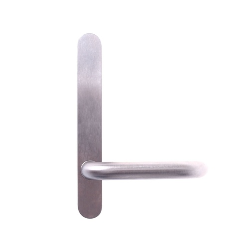 Lockwood 5805/70SC 5805 Round End Plate with 70 Lever Satin Chrome