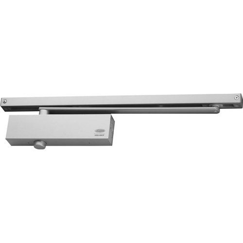 Lockwood 724SRSIL 724 Series Size 2-4 Closer Adjustable Backcheck Silver