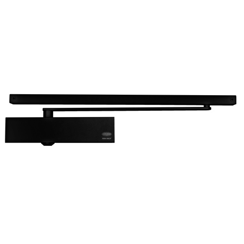 Lockwood 726SRBLK 726 Series Size 2-6 Slide Rail Closer Adjustable Backcheck Black