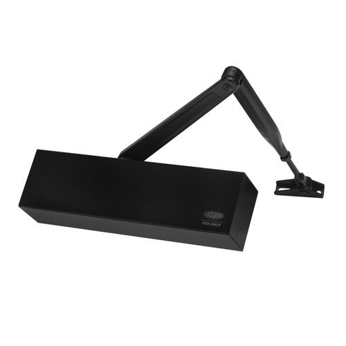 Lockwood 7714DABLK 7714 Da Size En1-4 Door Closer Black