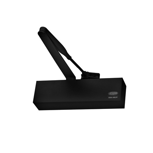 Lockwood 7726DABLK 7726 Series Size 2-6 Closer Adjustable Backcheck Delayed Action Black
