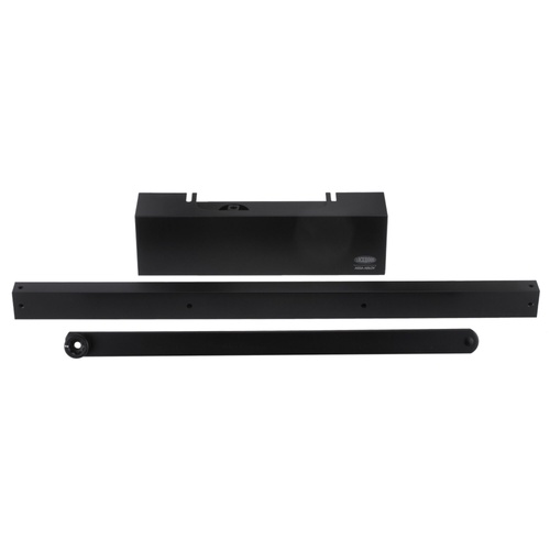 Lockwood 7726SRDABLK 7726 Series Size 2-6 Slide Rail Door Closer Backcheck Delayed Action Black