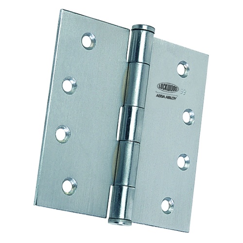 Lockwood LW10000LPSSS Loose Pin Hinge 100mm x 100mm x 2.5mm Satin Stainless Steel