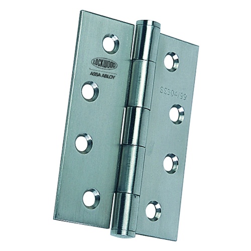 Lockwood LW10075LPSC Loose Pin Hinge 100mm x 75mm x 2.5mm Satin Chrome