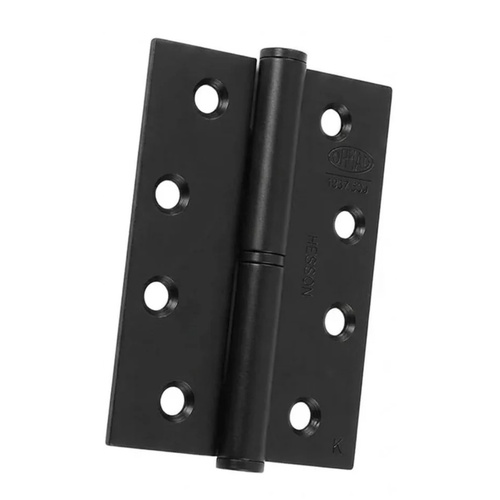Lockwood LW10075RLMBK Lift Off Hinge 100mm x 75mm x 2.5mm RH Matt Black