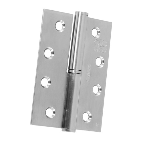 Lockwood LW10075RLSSS Lift Off Hinge 100mm x 75mm x 2.5mm RH Satin Stainless Steel