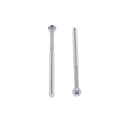 Lockwood SP1800-608ZP Furniture Mount Screw M4X120 Pk=10 Zinc Clear Cr3+ Chromate