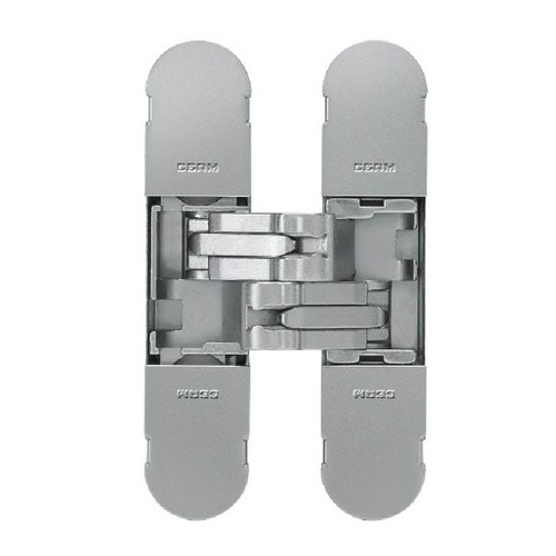 CEAM BAC1129SI 3D Adjustable Concealed Door Hinge - Model 1129 - Silver