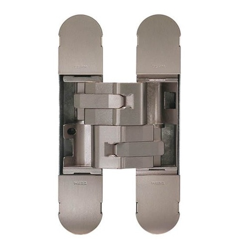 CEAM BAC1131SNI 3D Adjustable Concealed Door Hinge - Model 1131 - Polished Nickel