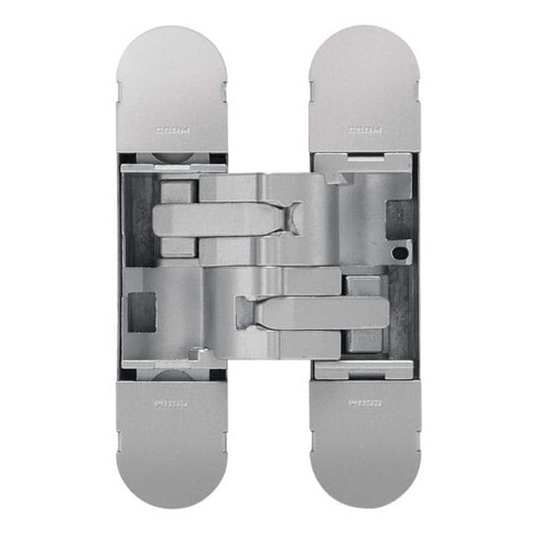 CEAM BAC1230SSI 3D Adjustable Concealed Door Hinge Wide Throw - Model 1230 - Silver