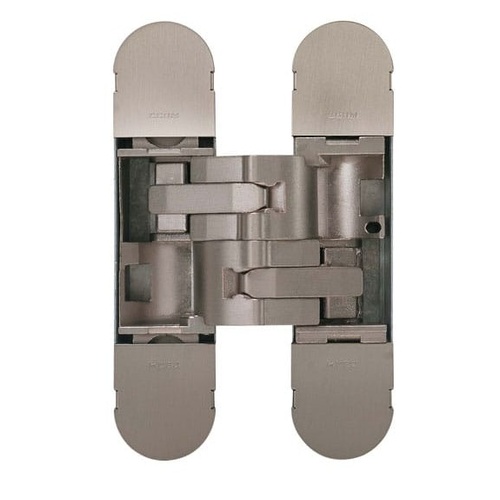 CEAM BAC1230SSN 3D Adjustable Concealed Door Hinge Wide Throw - Model 1230 - Satin Nickel