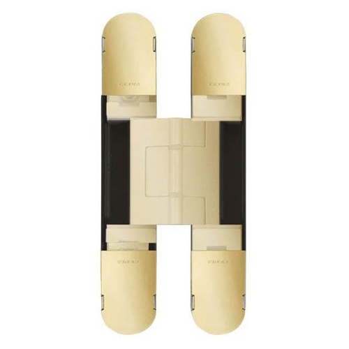 CEAM BAC1430PB 3D Adjustable Concealed Door Hinge - Model 1430 - Polished Brass