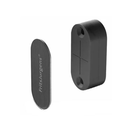 FritsJurgens FJ707002 "Flush" Concealed Magnet Black Stainless Steel