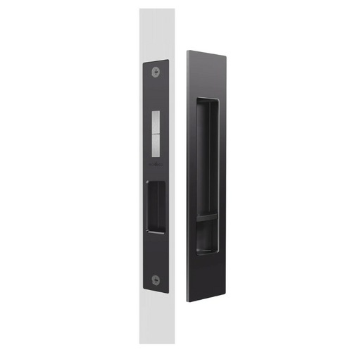 Mardeco MSC-8004-SET-MB M Series Privacy Flush Pull Set 50-55mm Backset Matt Black