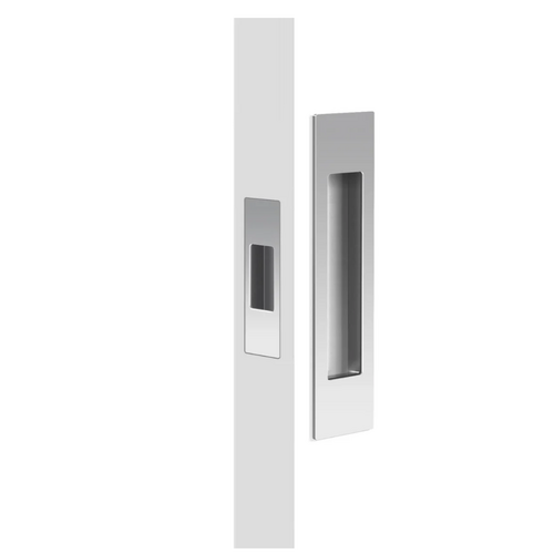 Mardeco MSC-8008-SET-CP M Series Passage Flush Pull Set Chrome Plate