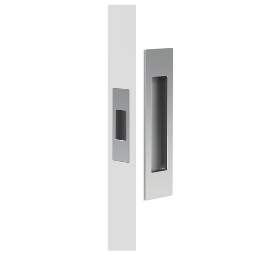 Mardeco MSC-8008-SET-SC M Series Passage Flush Pull Set Satin Chrome