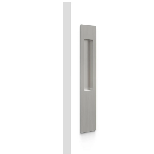 Mardeco MSC-8102-BN M Series Flush Pull Long Plate Brushed Nickel
