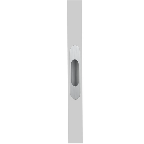 Mardeco MSC-9001-96-BSC M Series Oval End Pull Brushed Satin Chrome