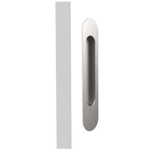 Mardeco MSC-9002-203-BN M Series Oval Flush Pull Brushed Nickel