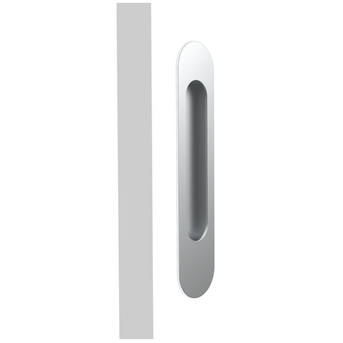 Mardeco MSC-9002-203-SC M Series Oval Flush Pull Satin Chrome