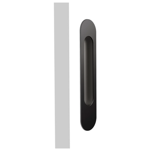 Mardeco MSC-9002-302-MB M Series Oval Flush Pull Matt Black