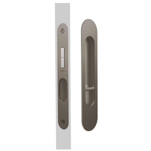 Mardeco MSC-9004-SET-BZ M Series Oval Privacy Flush Pull Set 50-55mm Backset Bronze